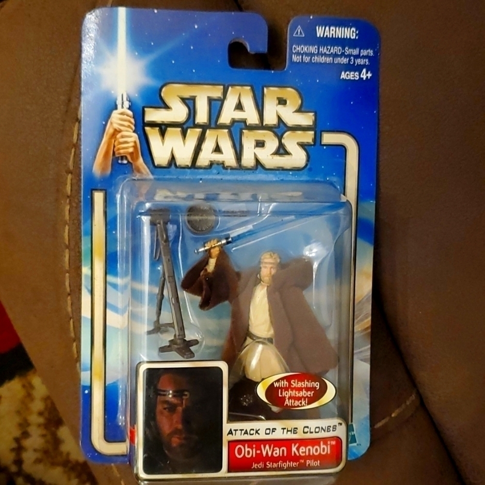 𝅺STAR wars figurine Obi-Wan Kenobi attack of the clones